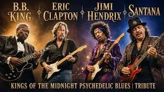 Thumbnail: BB King • Eric Clapton • Jimi Hendrix • Santana – Kings of the Midnight Psychedelic blues | Tribute