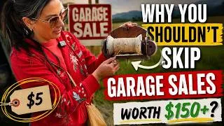 Thumbnail: Valuable Garage Sale Finds - Thrift With Me for Vintage and Antique Home Decor - Budget Friendly