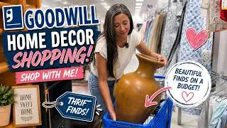 Thumbnail: Goodwill Thrift Shopping - Budget Friendly Luxury Home Decor and Fashion Finds - Antique Vintage