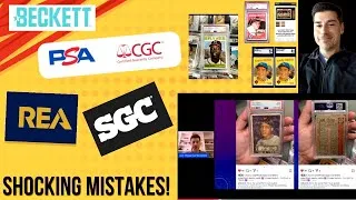 Thumbnail: The Grading Disaster: PSA, SGC, Beckett, CGC & REA Fails Exposed -- Never Trust a Slab Part 2