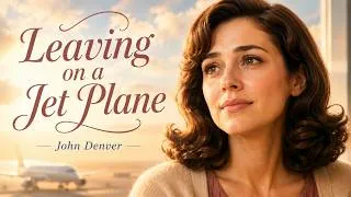 Thumbnail: Leaving on a Jet Plane – John Denver – Emotional Slow Country Cover ✈️