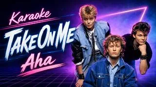 Thumbnail: Karaoke  ||  Take On Me - Aha || AI Visual Compilation