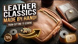 Thumbnail: Making a Handmade Leather Bag | 2-Compartment Design