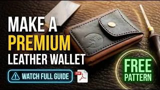 Thumbnail: Handcrafted Leather Wallet | Full Making Process from Italian Leather