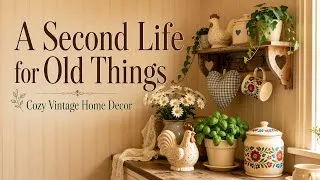 Thumbnail: A Second Life for Old Things 🌿 Cozy Vintage Home Decor