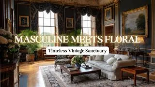 Thumbnail: Masculine Meets Floral: Balancing Ralph Lauren Elements for a Timeless Vintage Sanctuary