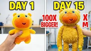 Thumbnail: 7 Days Later: The Giant Hagi grew 10X BIGGER！#play #playing #toys #trying #funny