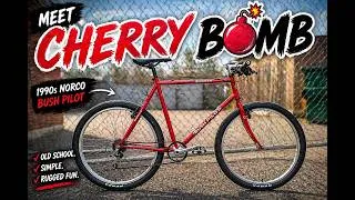 Thumbnail: I Built a Vintage MTB Called Cherry Bomb 🍒💣