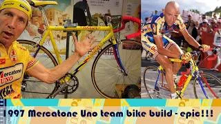 Thumbnail: 1997 Pantani era Mercatone team bike build!!!