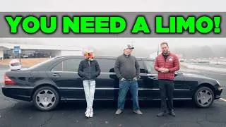 Thumbnail: This is your sign to BUY A CHEAP LIMO for your next road trip!