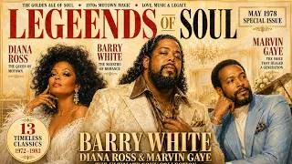 Thumbnail: Barry White, Diana Ross & Marvin Gaye - Golden Autumn Love & Cozy Sunset Soul Jams
