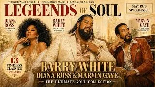 Thumbnail: Barry White, Diana Ross & Marvin Gaye - Candlelight Romance & Gentle Rainy Night Soul