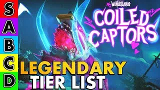 Thumbnail: Wonderlands ALL Coiled Captors DLC 1 Legendary Weapons/Items TIER LIST #PumaCounts