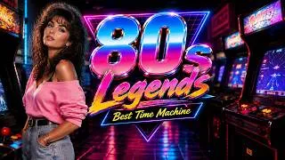 Thumbnail: 80s Legends 🚘 Michael Jackson, Rick Astley, Laura Branigan, Madonna, Eurythmics 🎶 Best Time Machine