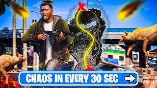 Thumbnail: Crossing GTA 5’s Map with CHAOS MOD Went Insane🤯 | Violent Bull