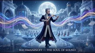 Thumbnail: 🎹 Rachmaninoff Reborn in Melodic Techno 2026 🎻 | Dark Piano Cyber Symphony