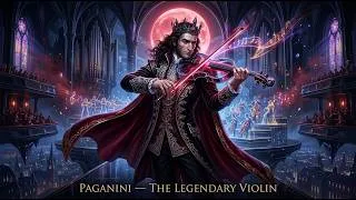 Thumbnail: 🔥 Paganini Reborn in Melodic Techno 2026 🎻 | Dark Virtuoso Cyber Symphony