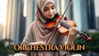 Thumbnail: Grand Orchestral Epic with Haunting Violin - Sunrise Over Frozen Peaks, Echoing Hope