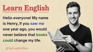 Thumbnail: The library that changed my life ✅ Graded Reader Level 1 story|| Improve Your English through story 