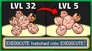 Thumbnail: Beating Pokemon FireRed with one Exeggcute, But it Keeps Hatching!
