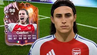 Thumbnail: 98 Calafiori Is CLEAR Of Every Full Back… 😳