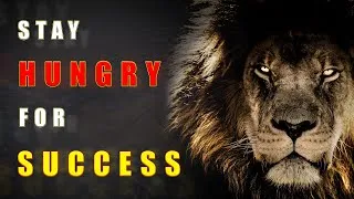 Thumbnail: Stay hungry for success -Motivation speech