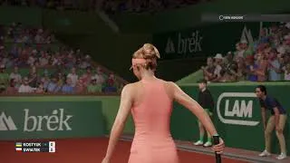 Thumbnail: Marta Kostyuk vs Iga Swiatek | Roland Garros 2021 - Gameplay