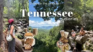 Thumbnail: GIRLS TRIP to the SMOKIES Vlog 🐻🌲| hiking, cafe hopping, 3 days in the Great Smokey Mountains 