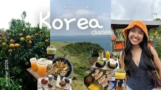 Thumbnail: JEJU Vlog 🍊🇰🇷| exploring southside, best viewpoints, must visit nature spots, 1 day travel itinerary