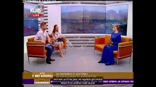 Thumbnail: Caracal & Caracat Live on Ukrainian National TV | VIPLEO® Interview with Ganna Kuzmina