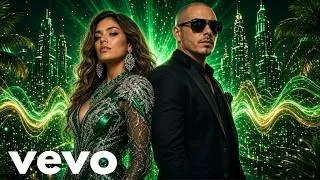 Thumbnail: KAROL G x PITBULL – EMERALD RHYTHM 💚 | AI Music Latin Pop & Reggaeton Dance Anthem
