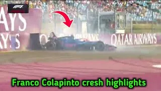 Thumbnail: Franco Colapinto's SHOCKING HUGE Crash at Hungarian GP 2026 😱 | Full Race Highlights