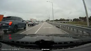 Thumbnail: Driver Spins Out on Rainy Corner With Bald Tires