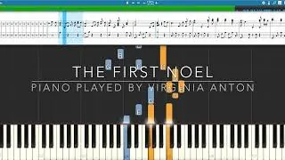 Thumbnail: 🌲The First Noel 🌲 Piano Cover by Virginia Anton 🌲