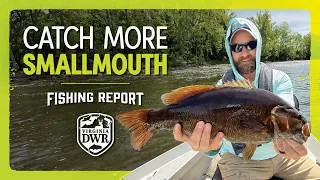 Thumbnail: DWR Fishing Report: Summer Smallmouth Bass Fishing in Virginia