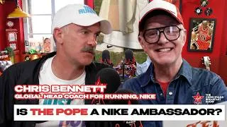 Thumbnail: "Is THE POPE a Nike Ambassador?" Chris Bennett, Global Head Coach for Running at Nike has the Answer