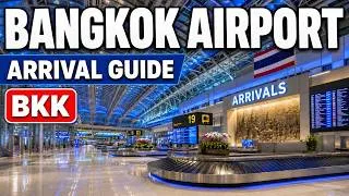 Thumbnail: Bangkok Airport Arrival Guide | Suvarnabhumi BKK Walkthrough DTV VISA 2026