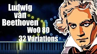 Thumbnail: - Ludwig van Beethoven - "WoO 80 32 Variations" (1080p60!)