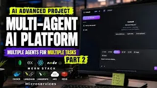 Thumbnail: 🚀 Build a Production-Ready Multi-Agent AI Platform | Part 2 | MERN,RAG,LangGraph, Docker & AWS