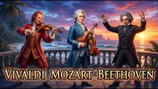 Thumbnail: Vivaldi, Mozart & Beethoven 🎻⚡ | Classical Music Becomes Techno