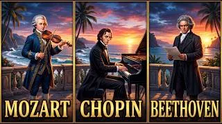 Thumbnail: Mozart, Chopin & Beethoven 🎻⚡ | Classical Music Becomes Techno