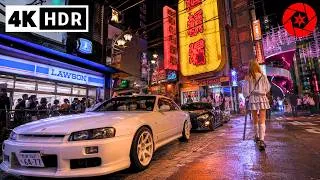 Thumbnail: Shibuya Backstreets Night Wandering - 4K HDR Spacial Audio