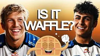 Thumbnail: Liam Lawson Doesn’t Wear Shoes?! | 'Is It Waffle?'