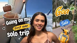 Thumbnail: I’m Actually Going to Goa ALONE?! | Solo Trip Begins ✈️