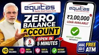 Thumbnail: Equitas Bank Account Opening Online 2025 | Equitas Bank Zero Balance Account Opening Online