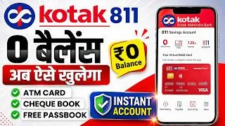 Thumbnail: Kotak Mahindra Bank Open Account Zero Balance | Kotak 811 Account Opening Online Zero Balance