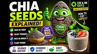 Thumbnail: What Happens When Chia Seeds Meet Water? Benefits, Nutrition & Safety Explained