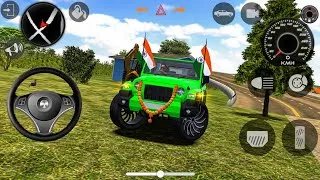 Thumbnail: Modified Mahendra Thar gaming video || Indian cars simulator 3d gaming Ofroding video 👿