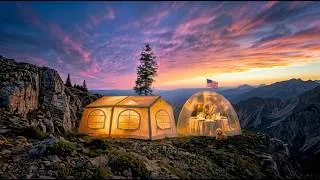 Thumbnail: GIANT LUXURY Two-Tent Camp in the Appalachian Mountains 🇺🇸