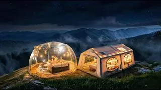 Thumbnail: Our Luxury Bubble Tent Camp in the Smoky Mountains ⛰️